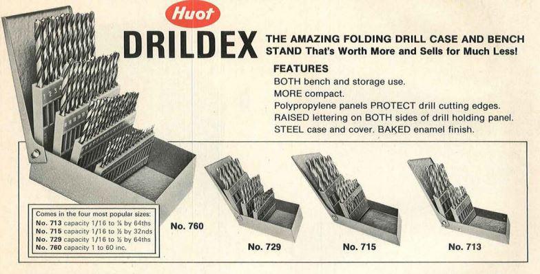 drilldex old catalog